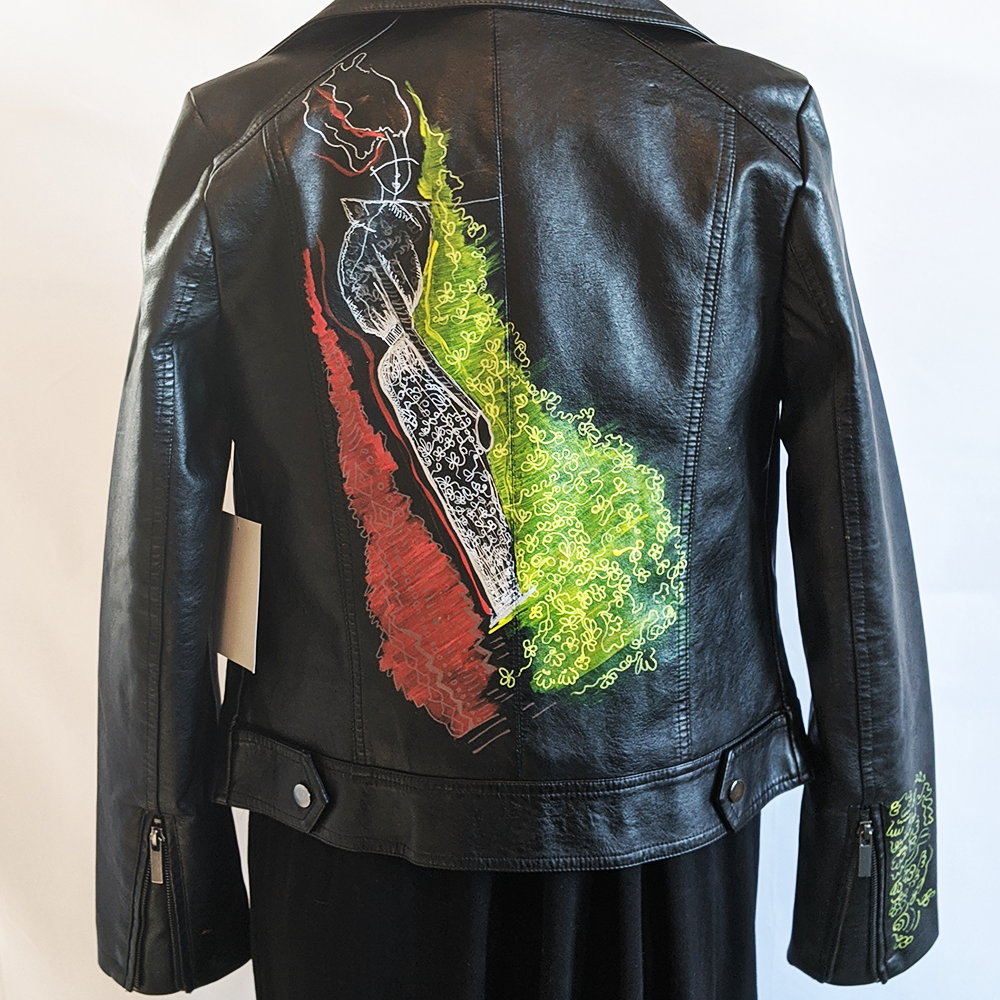 Poised Under Pressure - Statement Moto Jacket
