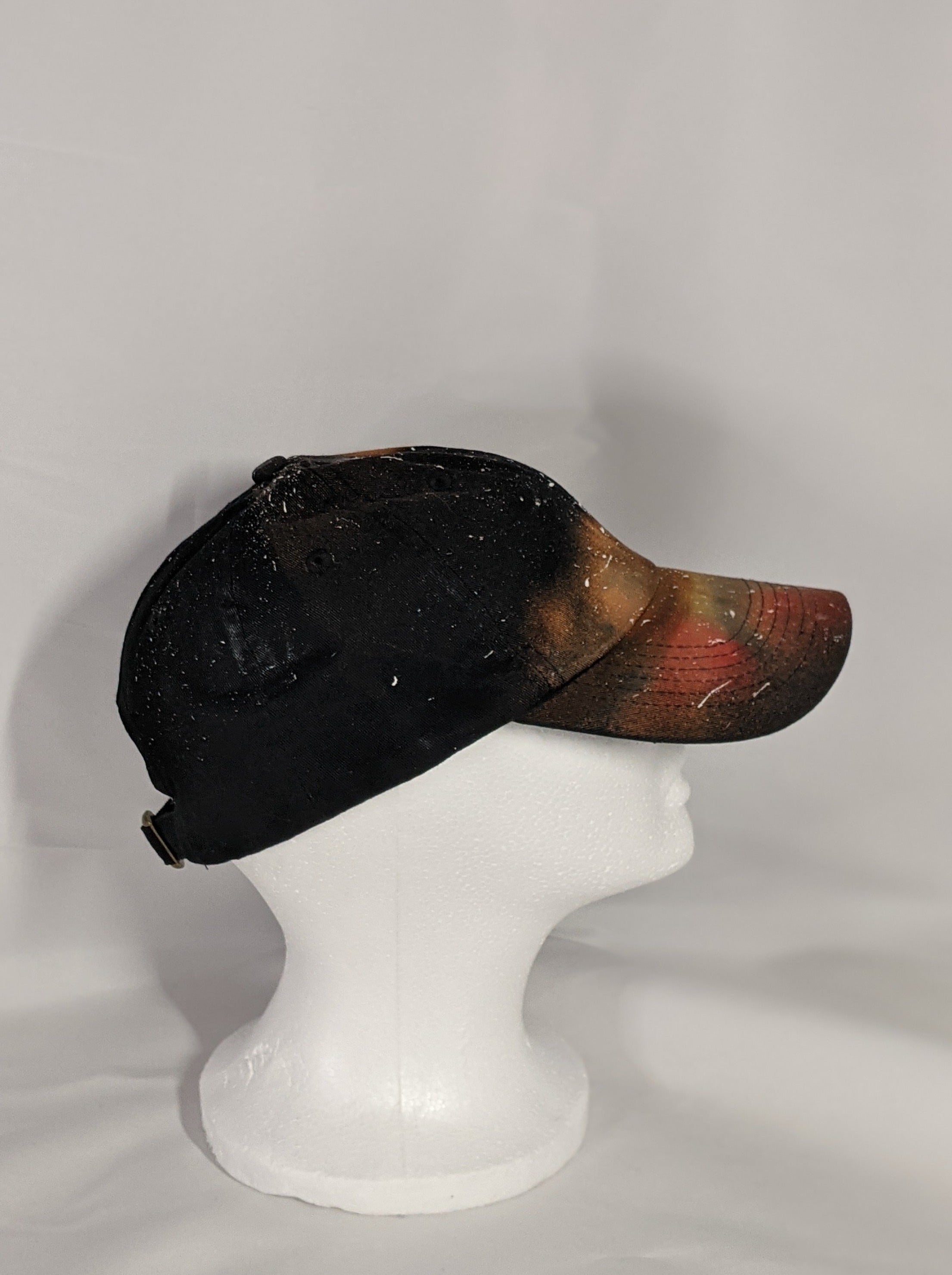 Add a splash of color to your wardrobe and your adventures. A fun nod to space, this abstract and tie-dye inspired updated take on the classic dad hat offers plenty of shade and loads of comfort no matter where you roam.