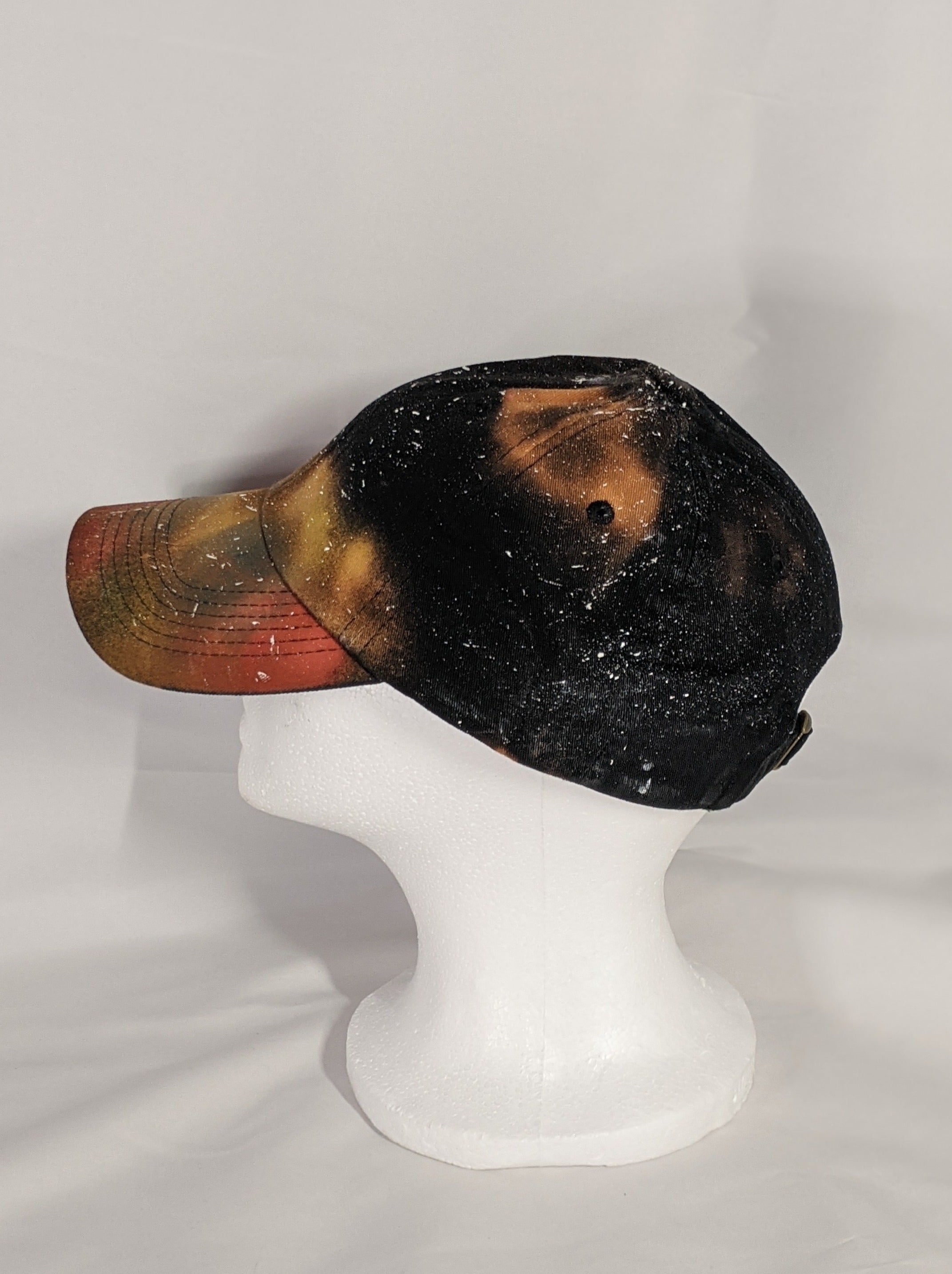 Add a splash of color to your wardrobe and your adventures. A fun nod to space, this abstract and tie-dye inspired updated take on the classic dad hat offers plenty of shade and loads of comfort no matter where you roam.