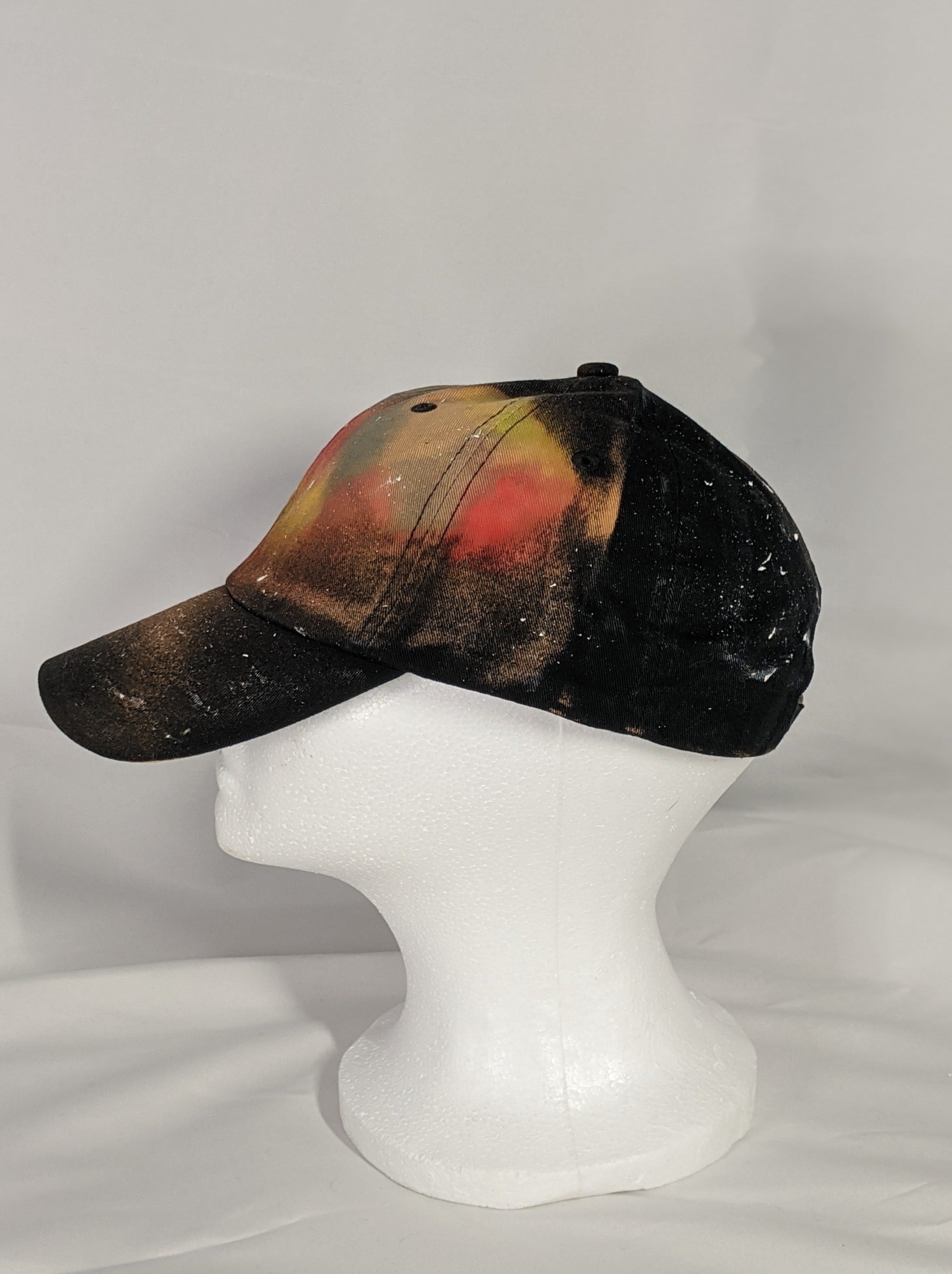 Add a splash of color to your wardrobe and your adventures. A fun nod to space, this abstract and tie-dye inspired updated take on the classic dad hat offers plenty of shade and loads of comfort no matter where you roam.