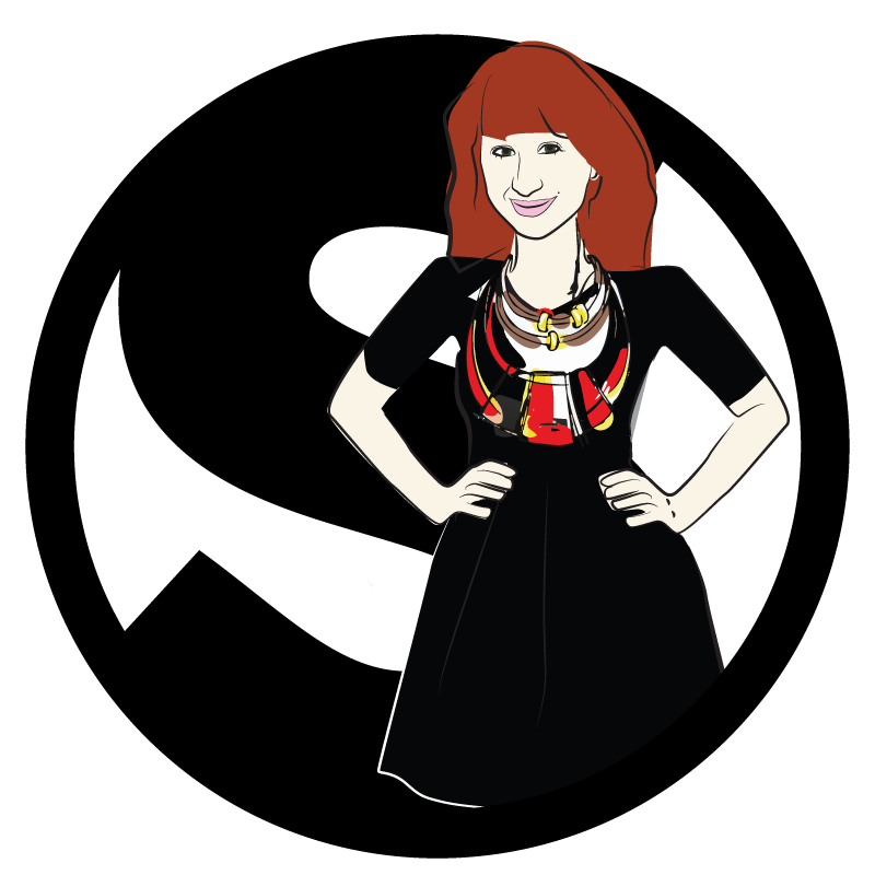 Jen Stone Design Loog with S Black