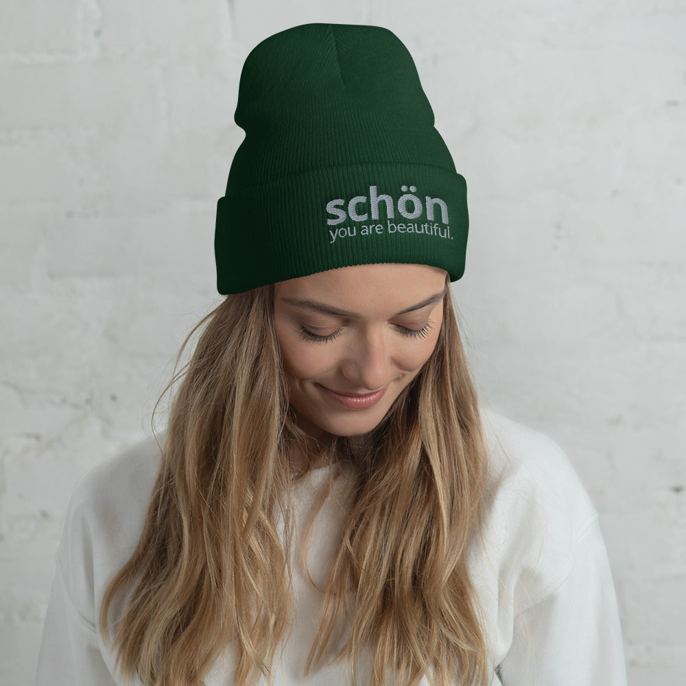 You are Beautiful - Cuffed Beanie