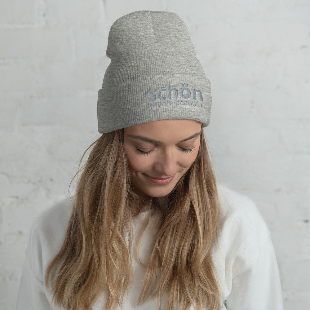 You are Beautiful - Cuffed Beanie