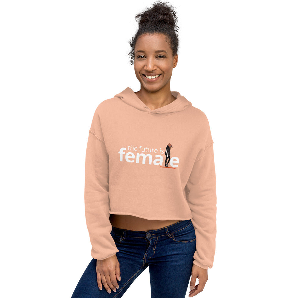 The Future is Female - Crop Hoodie