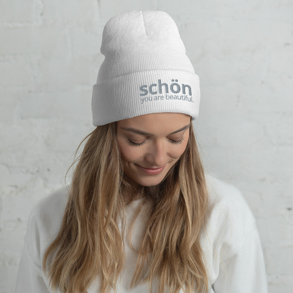 You are Beautiful - Cuffed Beanie