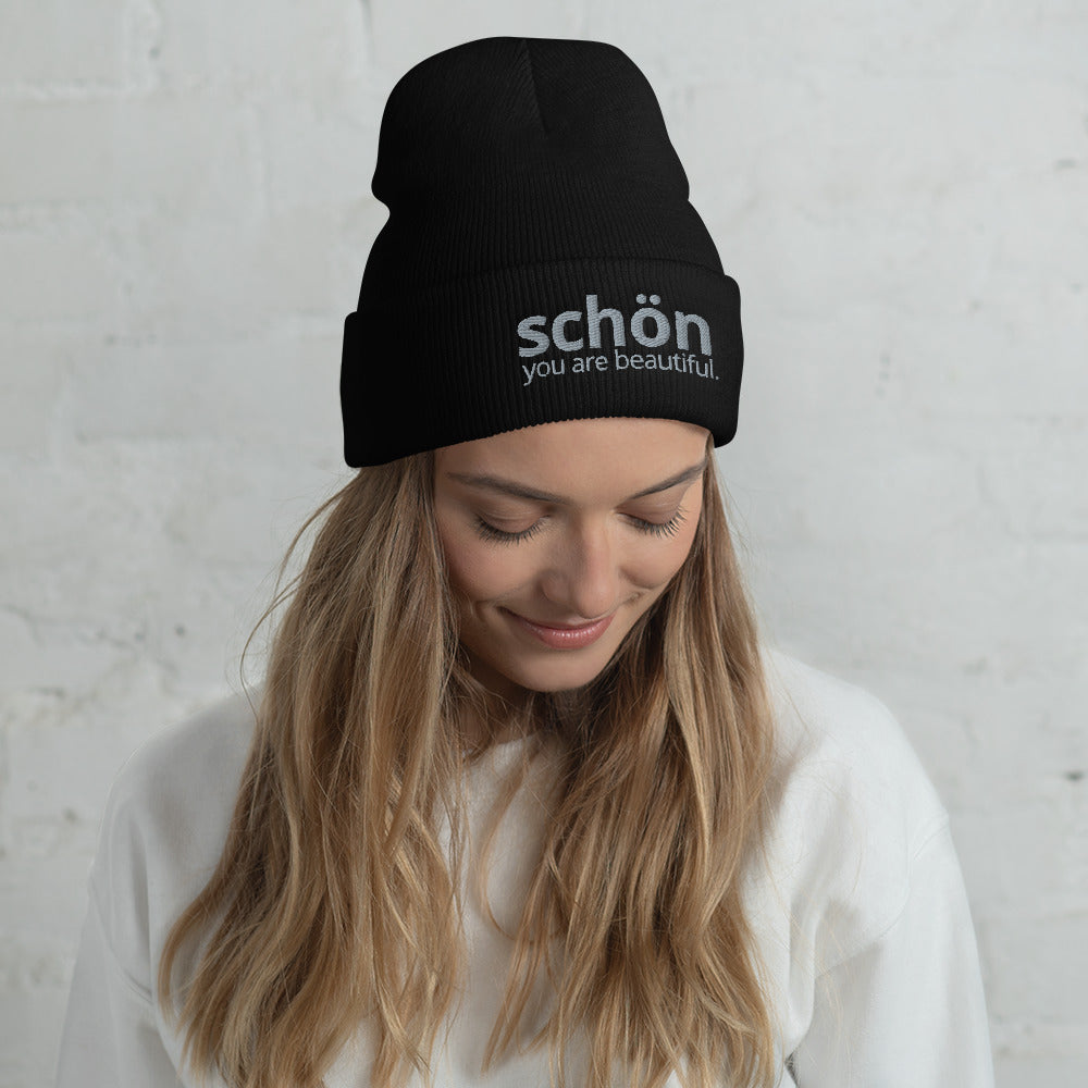 You are Beautiful - Cuffed Beanie