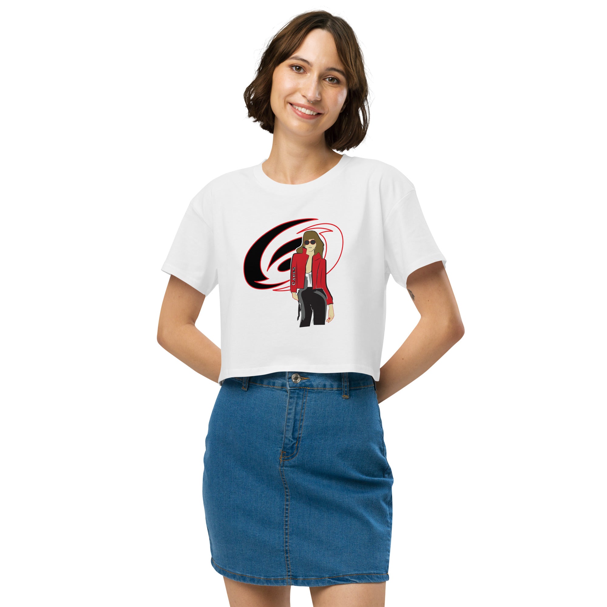 Canes Women’s Crop Top