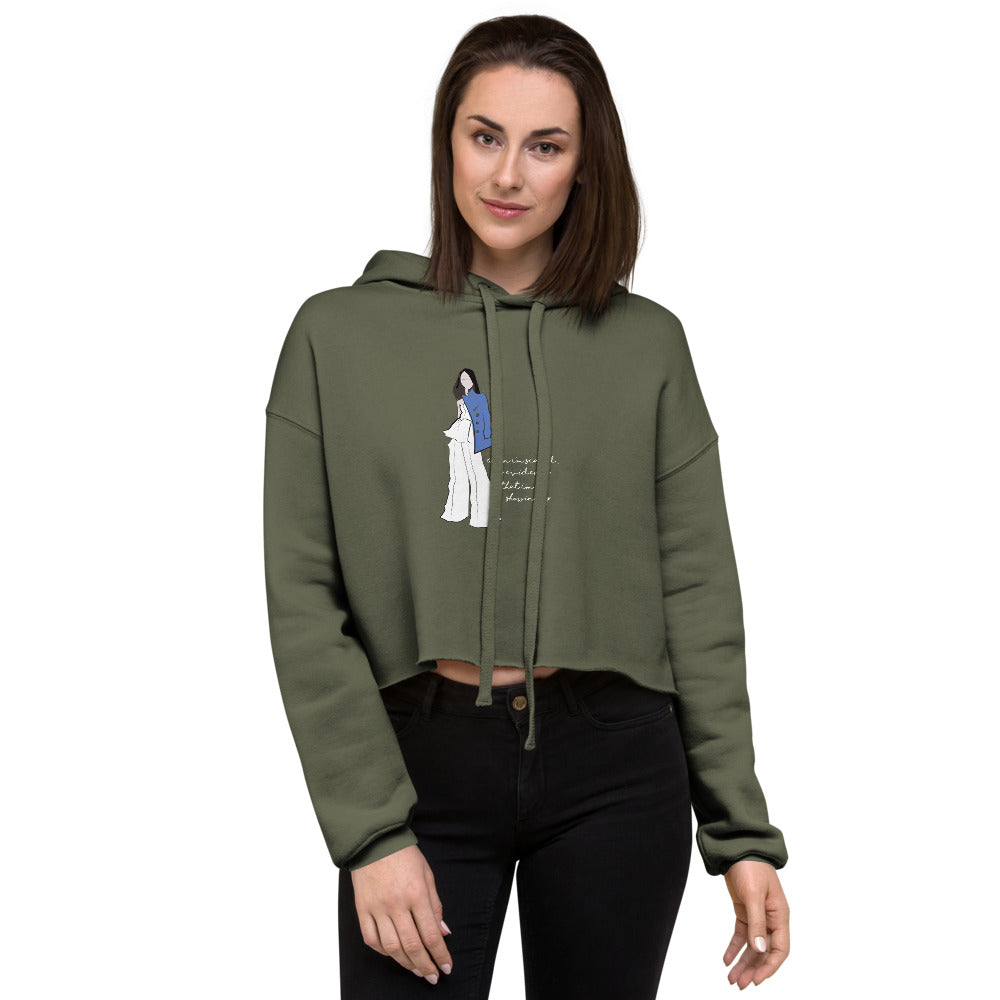 Show Up - Crop Hoodie