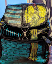 Load image into Gallery viewer, The Bag Lady - Hand Painted Backpack
