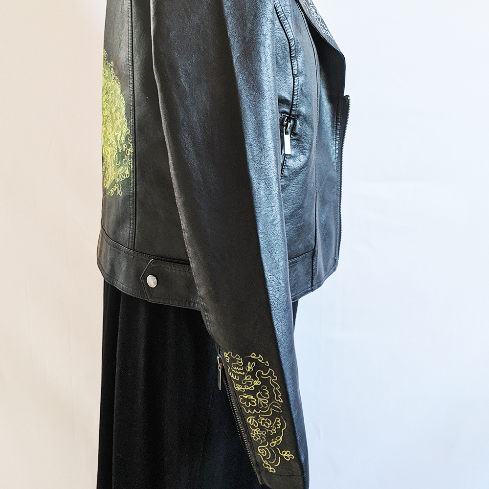 Poised Under Pressure - Statement Moto Jacket