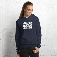 Load image into Gallery viewer, Your Voice Matters - Kamala Quoe - Unisex Hoodie
