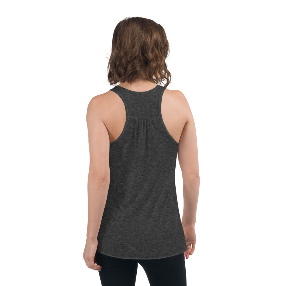 The future is female gray tank top with graphic