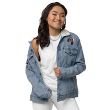 Load image into Gallery viewer, Canes Unisex Denim Sherpa Jacket
